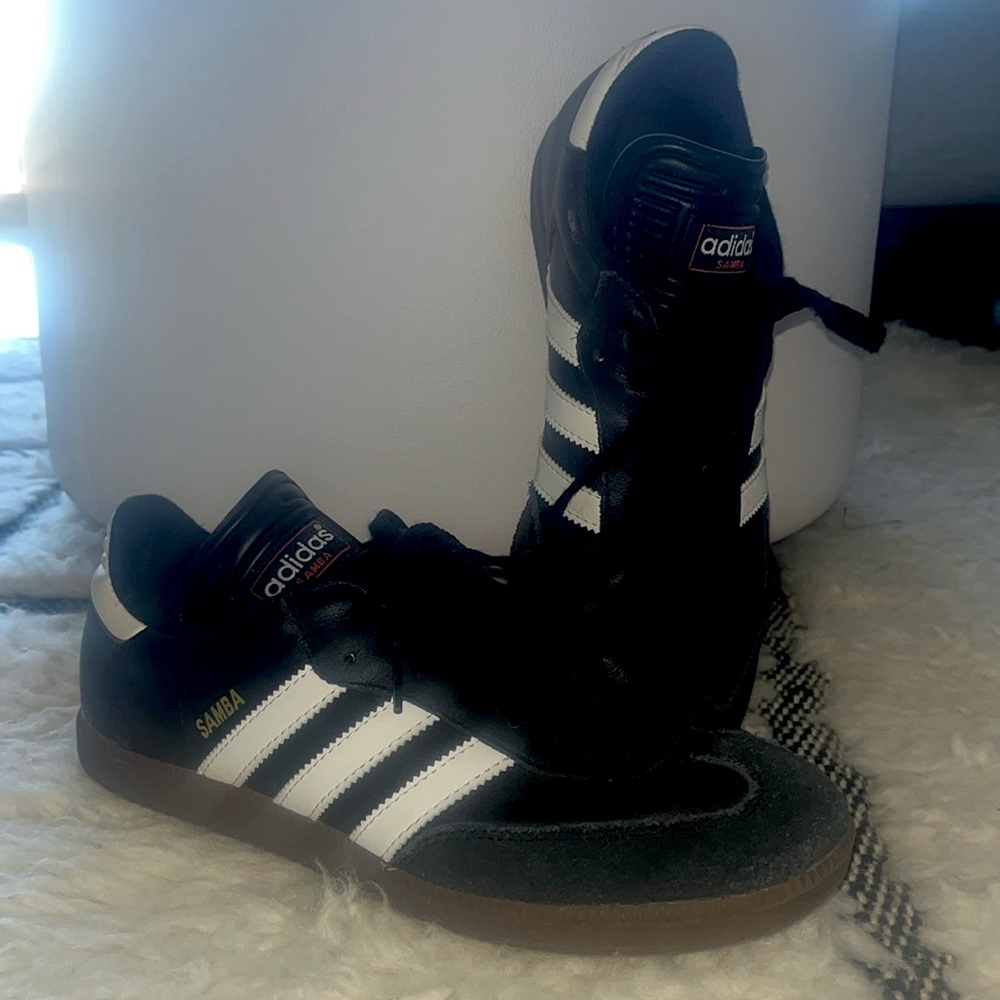 Adidas Samba Shoes (Black)